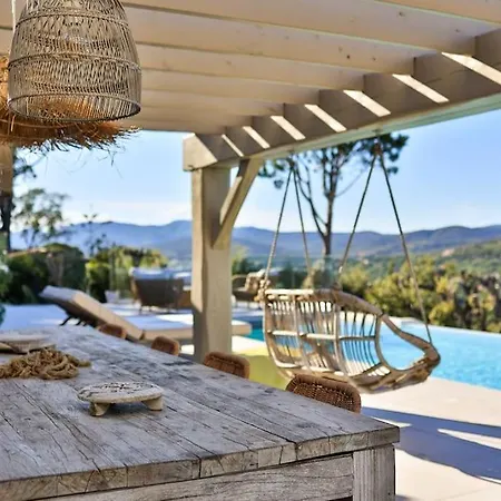 Superbe A Sainte-maxime, Piscine Et Vue - Dina 빌라 생트막시메